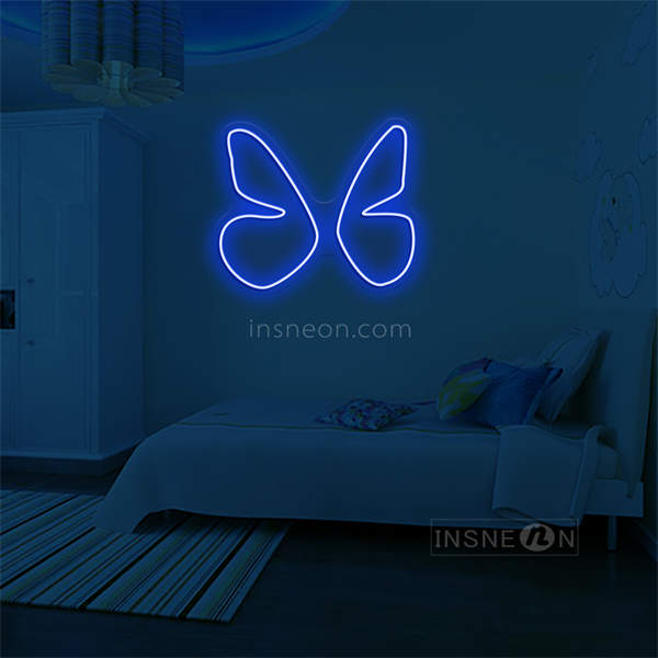 'Butterflies' Neon Sign