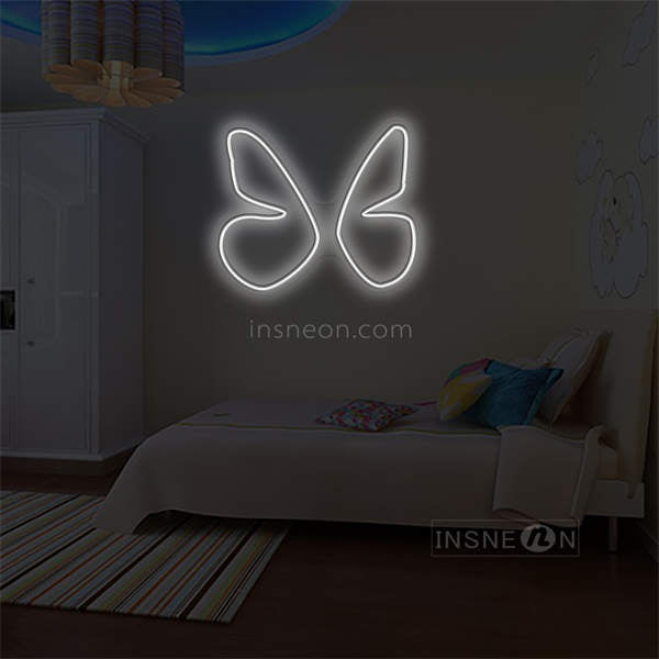 'Butterflies' Neon Sign