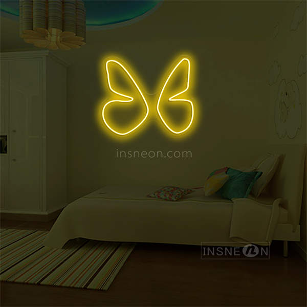 'Butterflies' Neon Sign