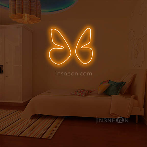 'Butterflies' Neon Sign