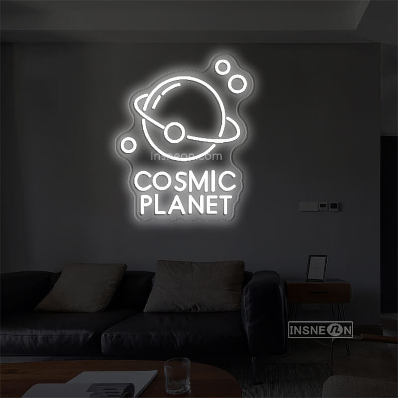 COSMIC PLANET Led Custom Neon Sign