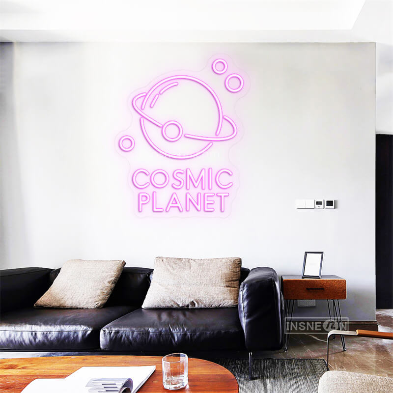 COSMIC PLANET Led Custom Neon Sign