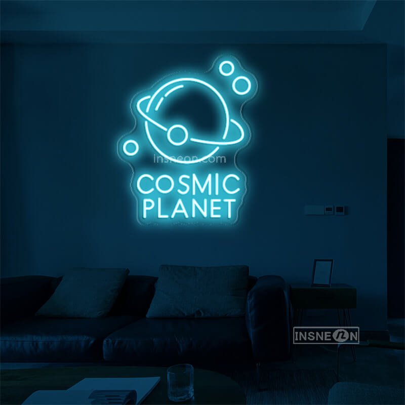 COSMIC PLANET Led Custom Neon Sign