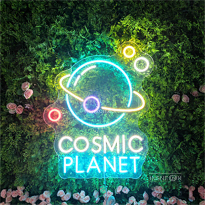 COSMIC PLANET Led Custom Neon Sign