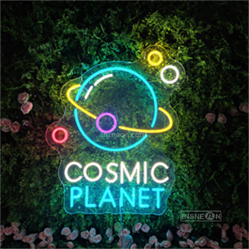 COSMIC PLANET Led Custom Neon Sign