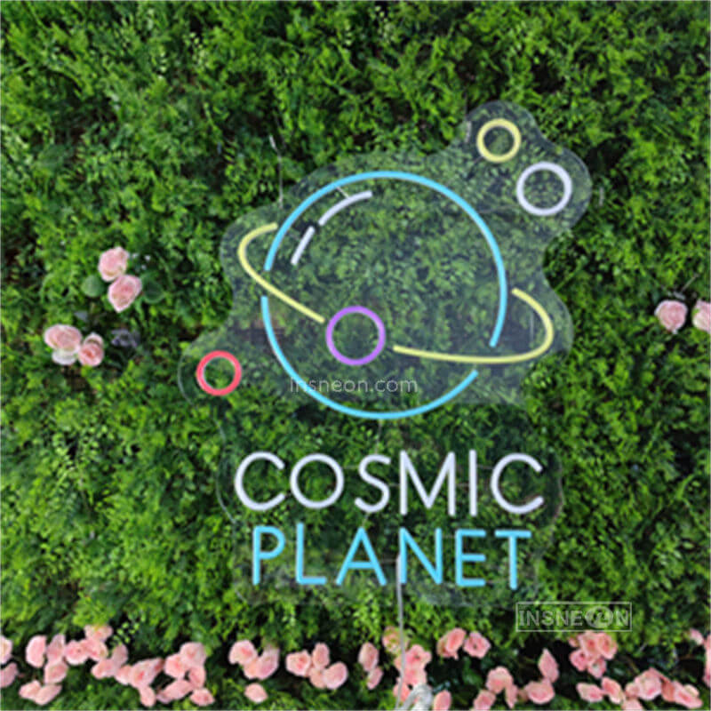 COSMIC PLANET Led Custom Neon Sign