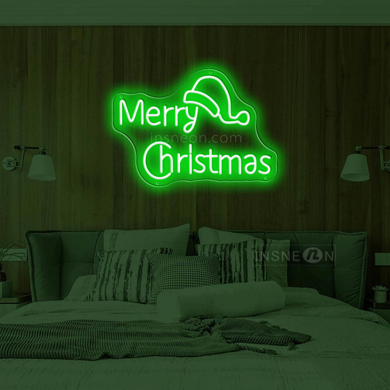 Christmas hat Led Custom Neon Sign