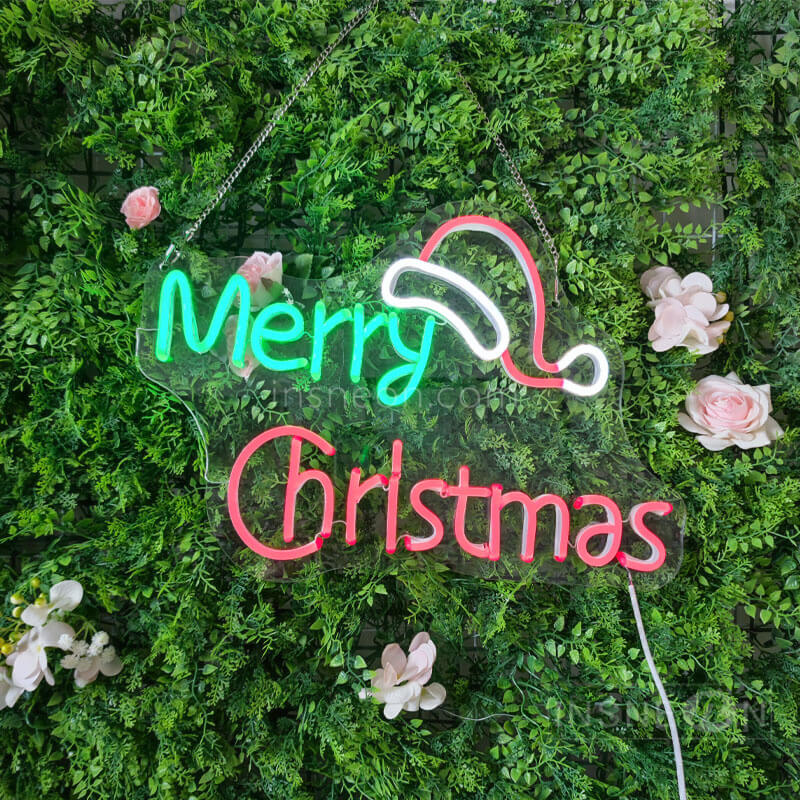 Christmas hat Led Custom Neon Sign