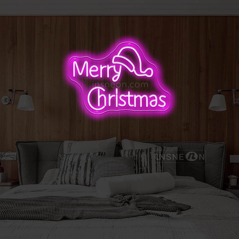 Christmas hat Led Custom Neon Sign