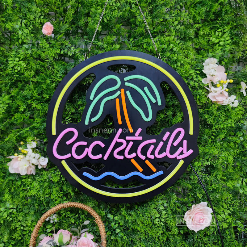 Coconut Tree Led Custom Neon Sign