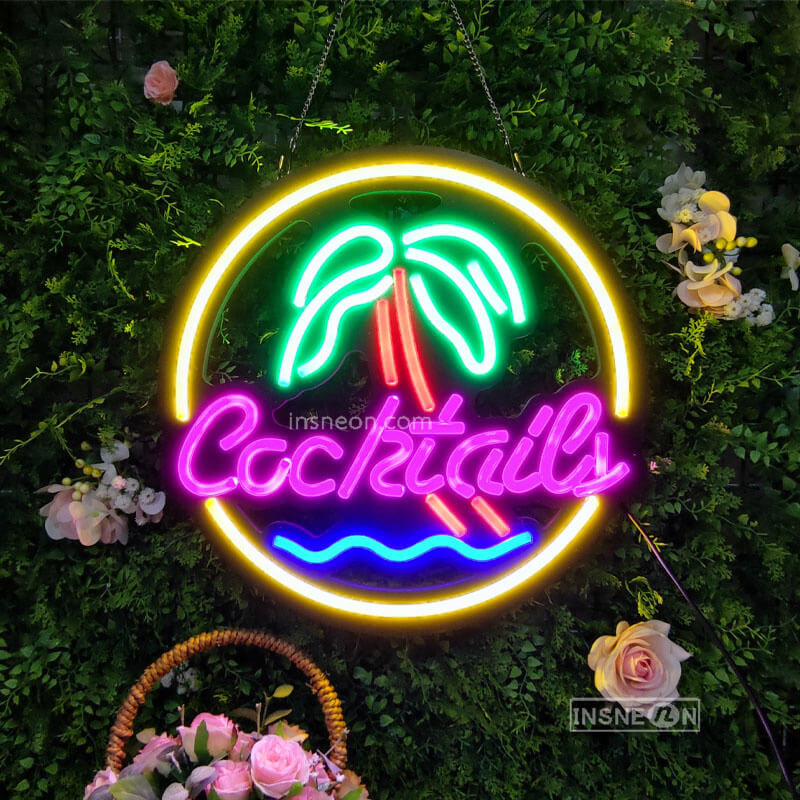 Coconut Tree Led Custom Neon Sign