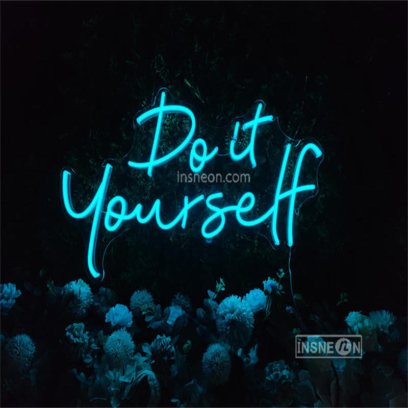 'Do it Yourself ' Led Custom Neon Sign