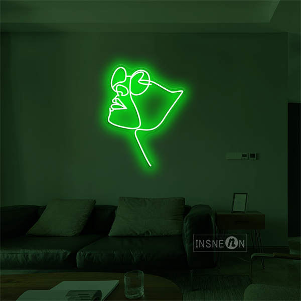 'Four Eyes' Neon Sign