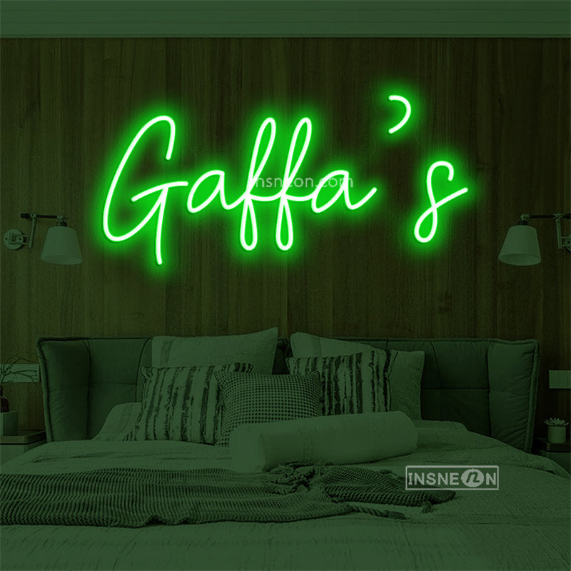 Gaffa's Led Custom Neon Sign