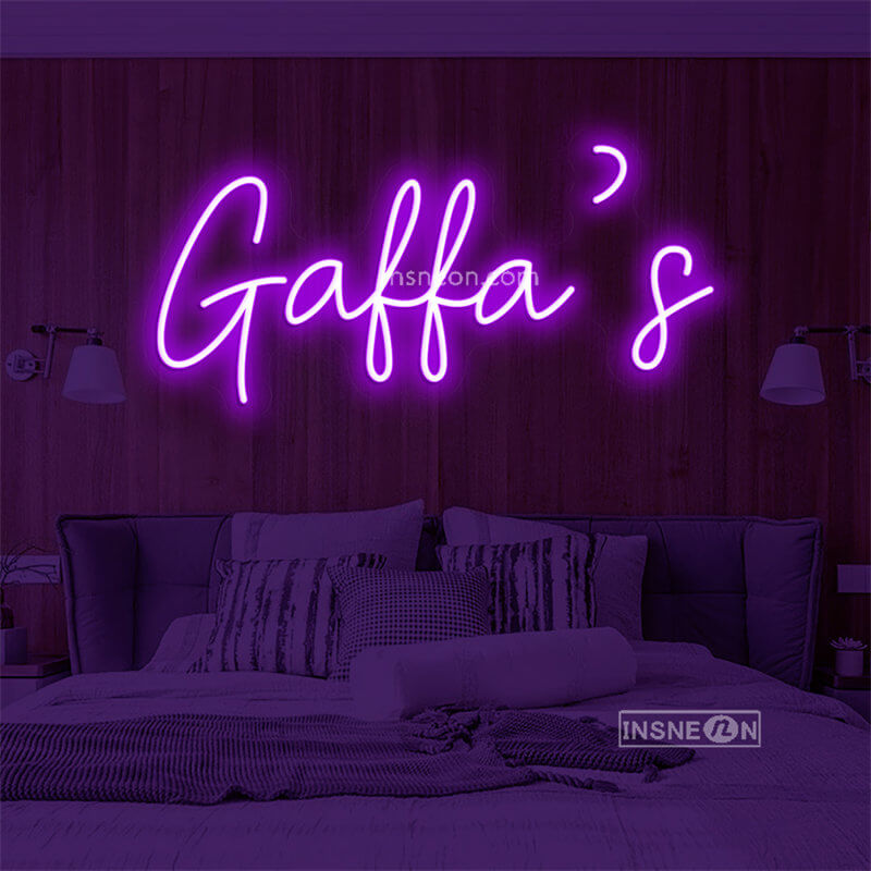 Gaffa's Led Custom Neon Sign