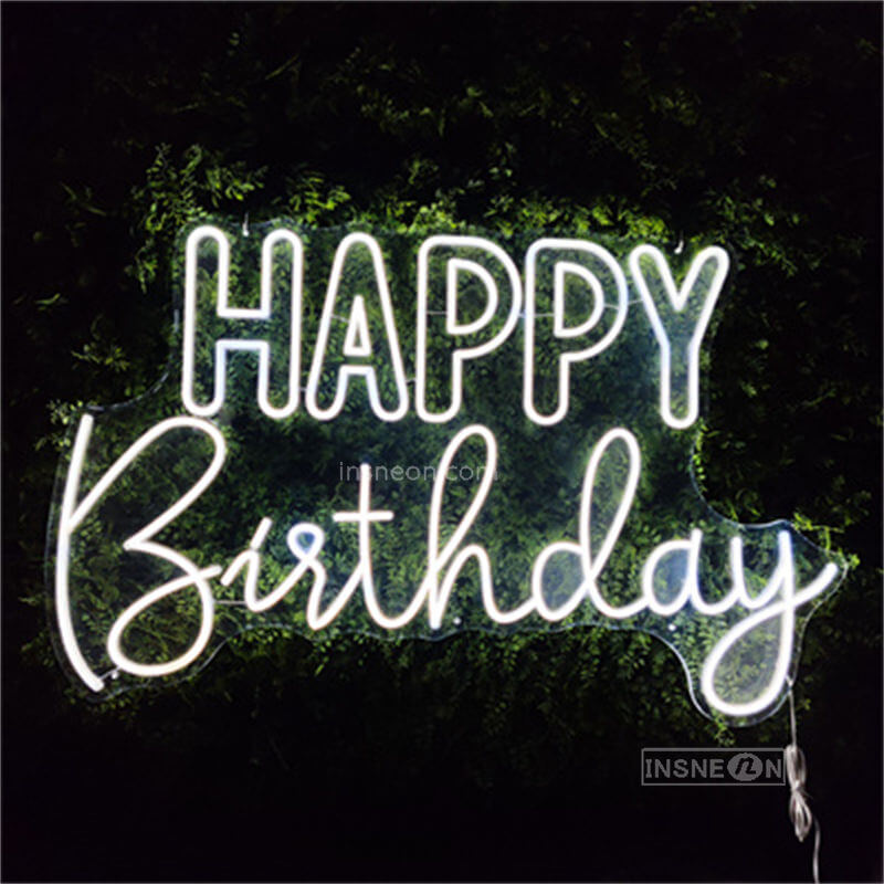 HAPPY Birthday Led Custom Neon Sign