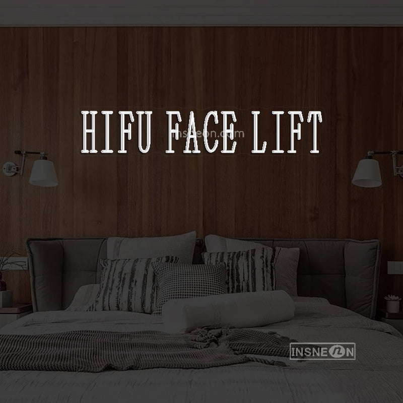 HIFU FACE LIET Led Custom Neon Sign