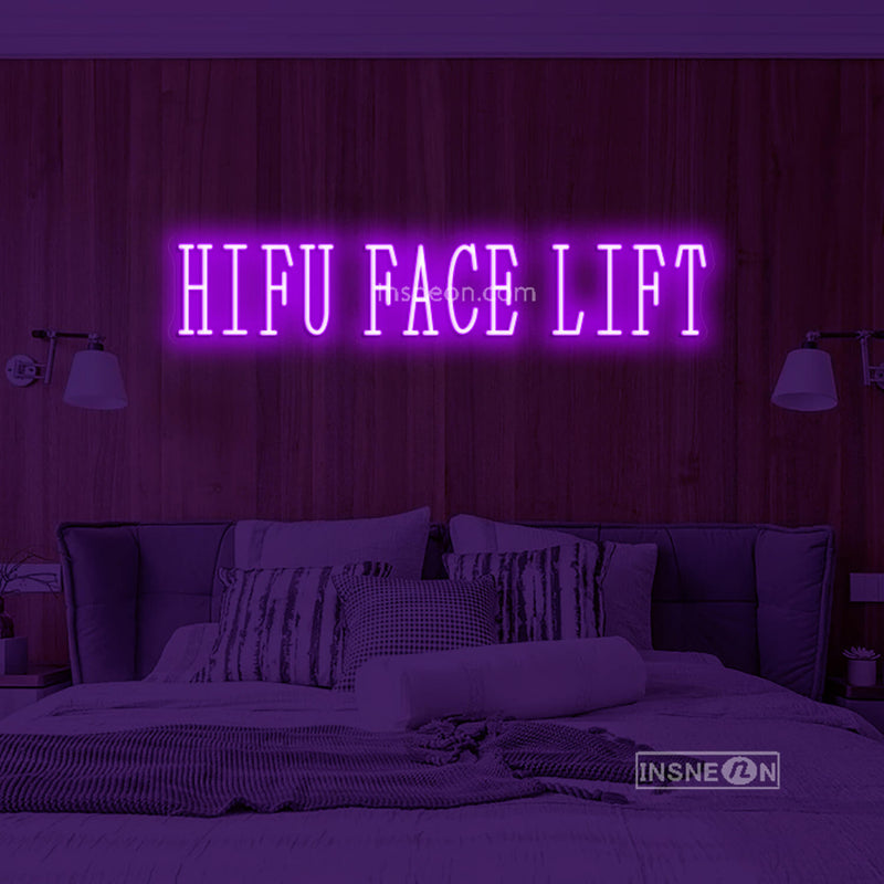 HIFU FACE LIET Led Custom Neon Sign