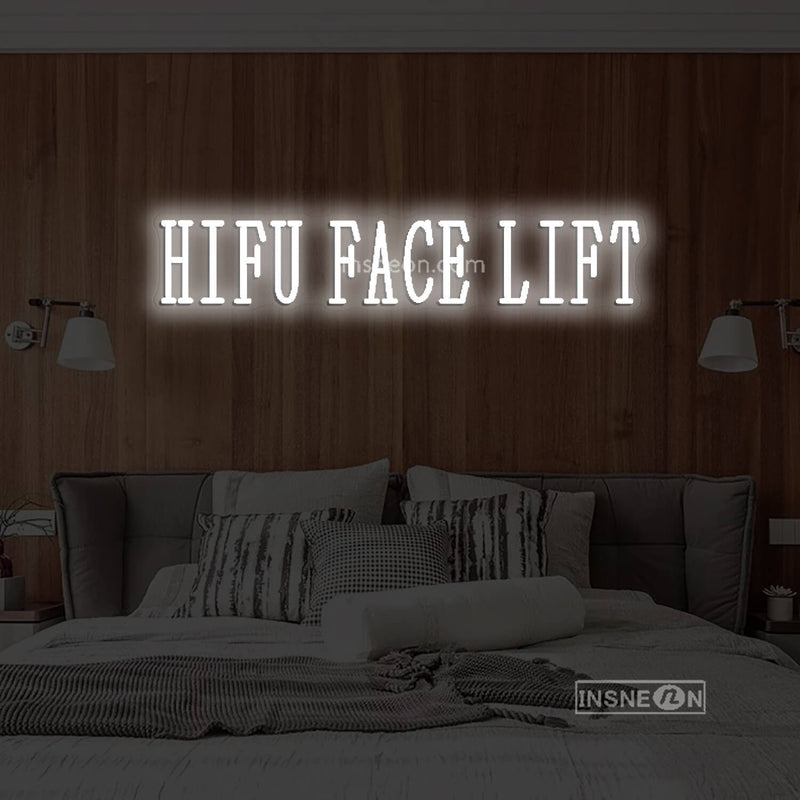 HIFU FACE LIET Led Custom Neon Sign