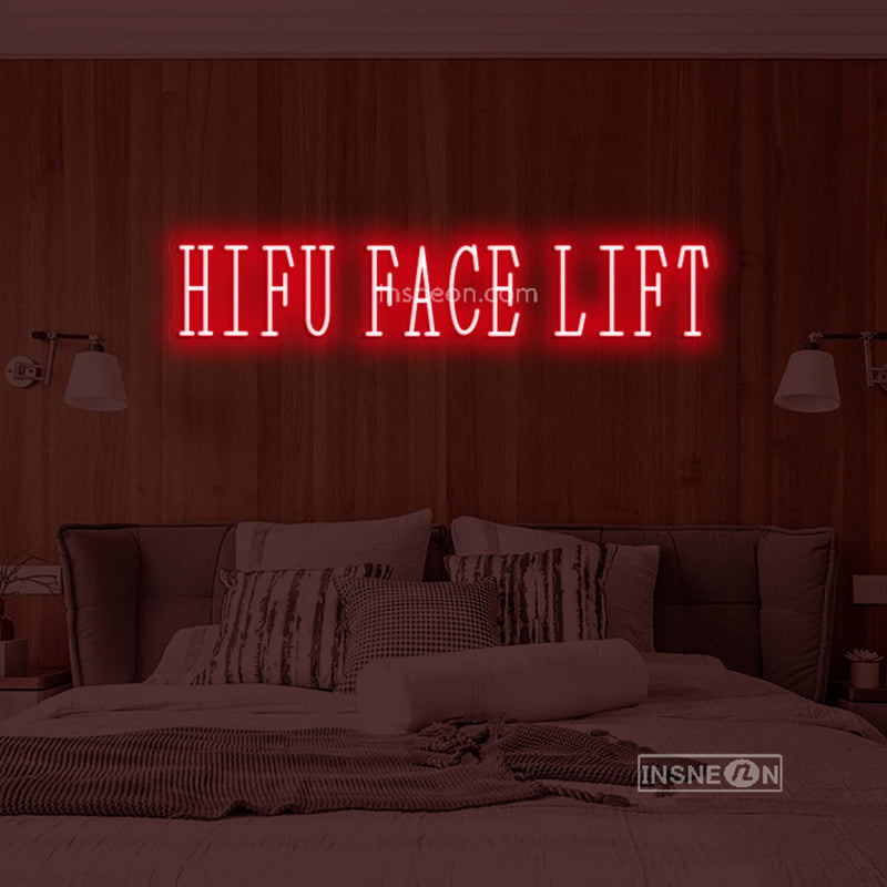 HIFU FACE LIET Led Custom Neon Sign