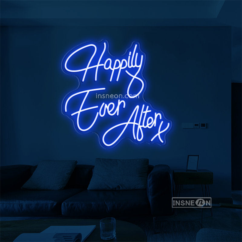 Happily Ever Afterx Led Custom Neon Sign