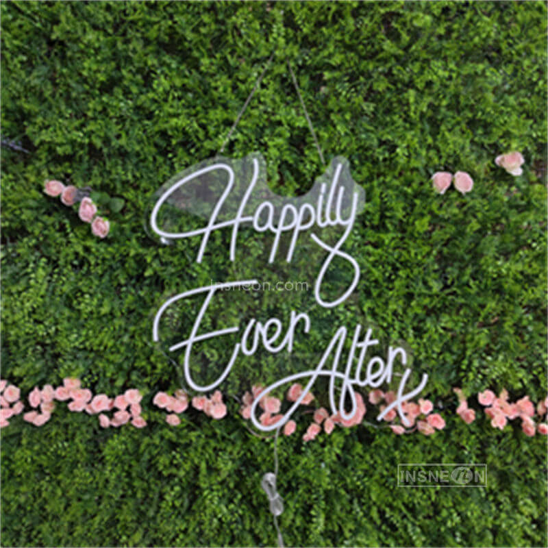 Happily Ever Afterx Led Custom Neon Sign