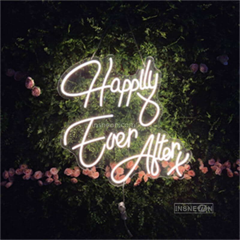 Happily Ever Afterx Led Custom Neon Sign