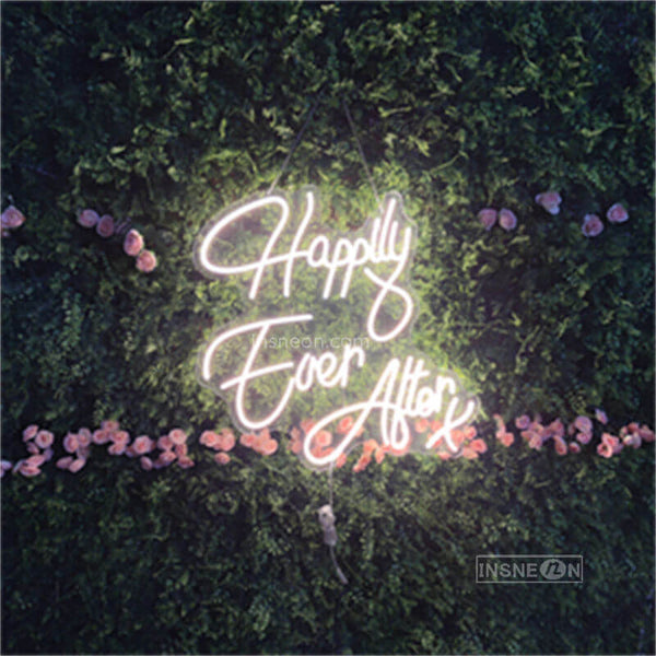 Happily Ever Afterx Led Custom Neon Sign