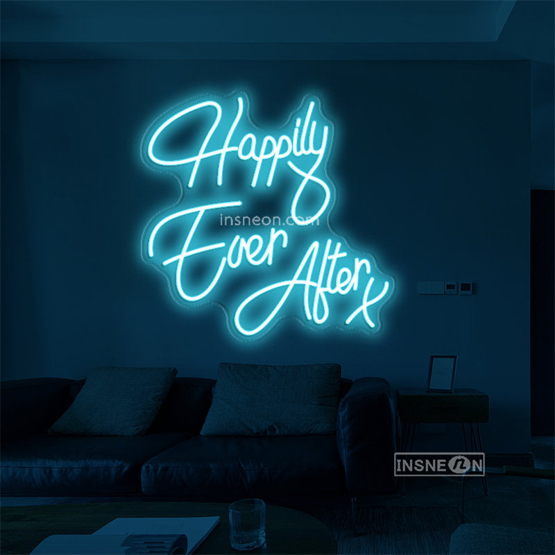 Happily Ever Afterx Led Custom Neon Sign