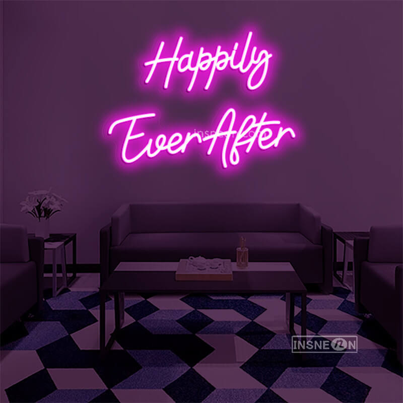 Happly EVER After Led Custom Neon Sign