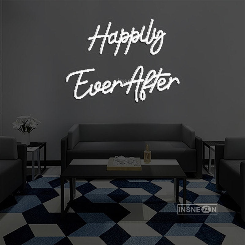 Happly EVER After Led Custom Neon Sign