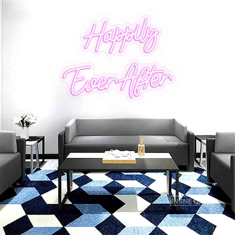 Happly EVER After Led Custom Neon Sign