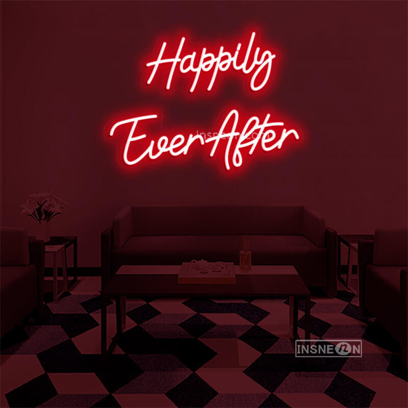 Happly EVER After Led Custom Neon Sign