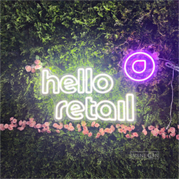 Hello retall Led Custom Neon Sign