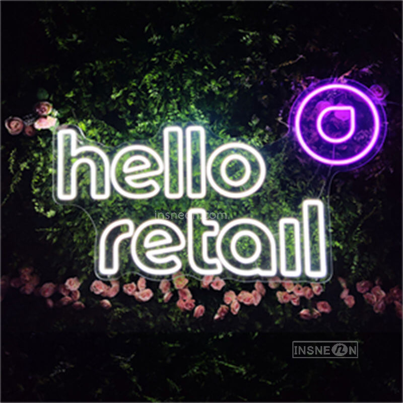 Hello retall Led Custom Neon Sign