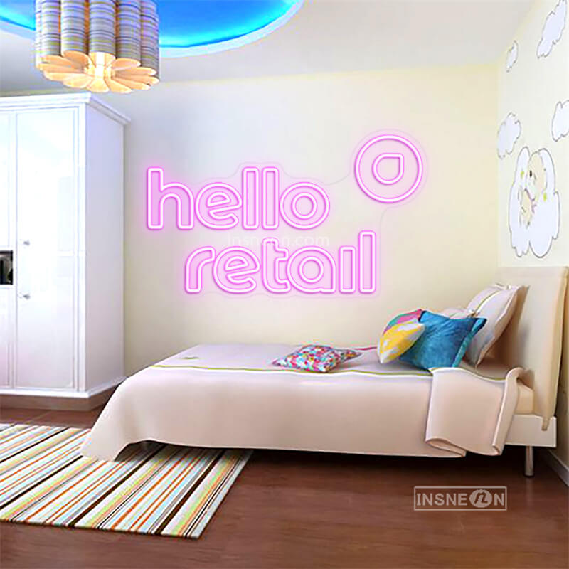 Hello retall Led Custom Neon Sign