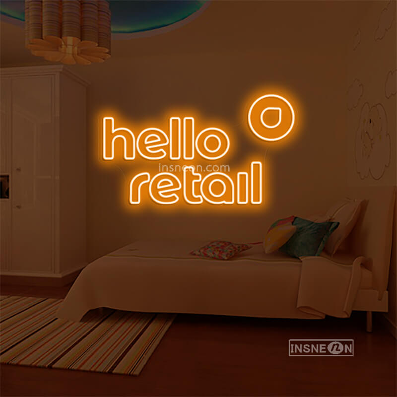 Hello retall Led Custom Neon Sign