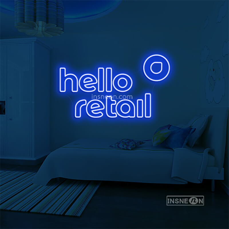 Hello retall Led Custom Neon Sign