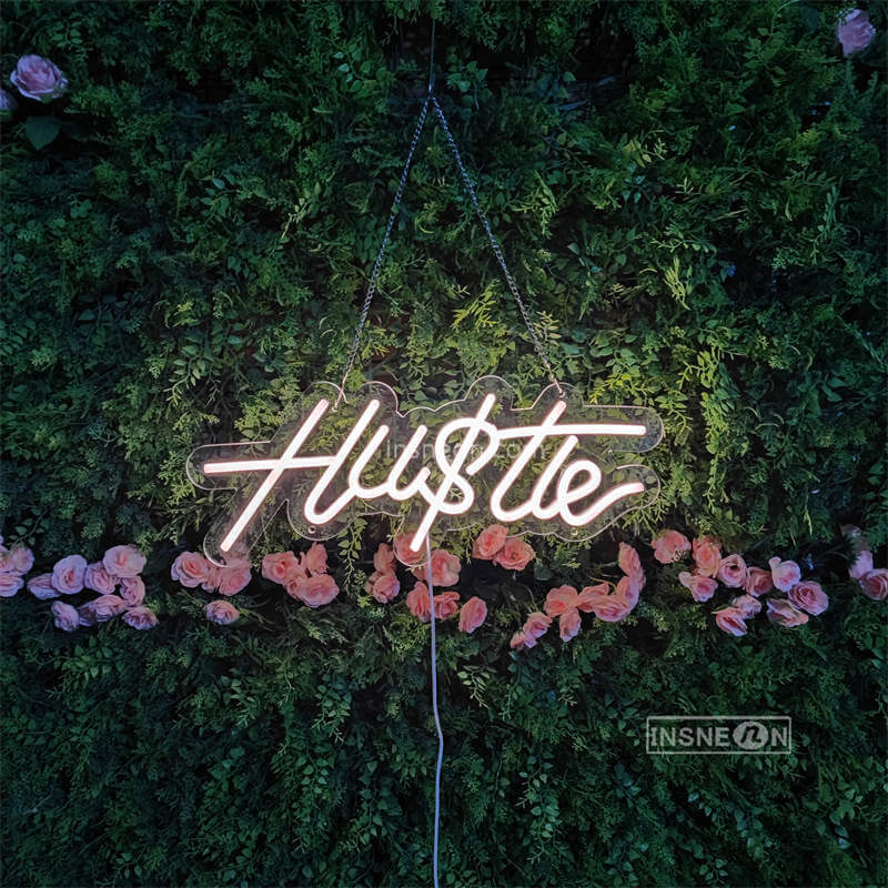 Hu$tle Led Custom Neon Sign