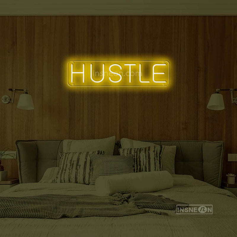 Hutstle' LED Neon Sign