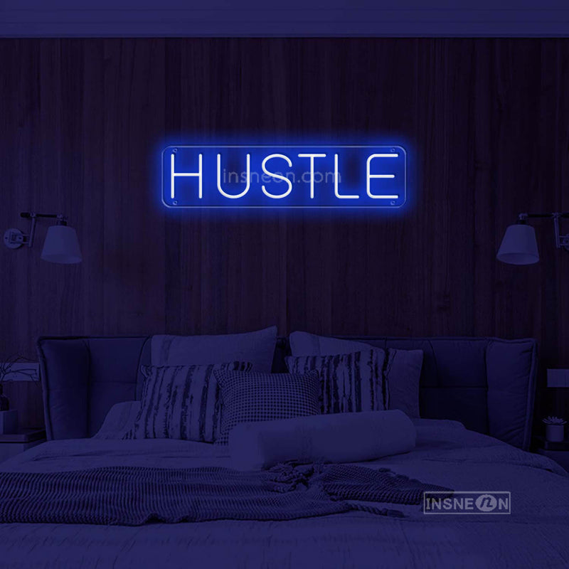 Hutstle' LED Neon Sign