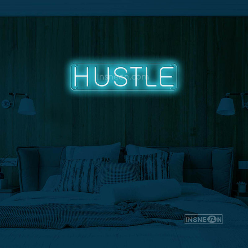 Hutstle' LED Neon Sign