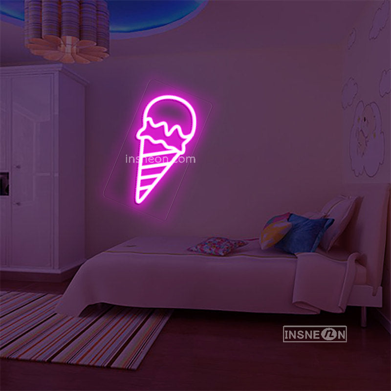 Ice Cream Led Custom Neon Sign