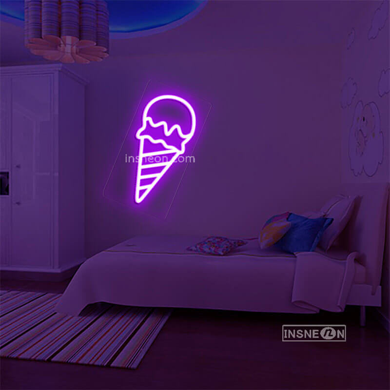 Ice Cream Led Custom Neon Sign