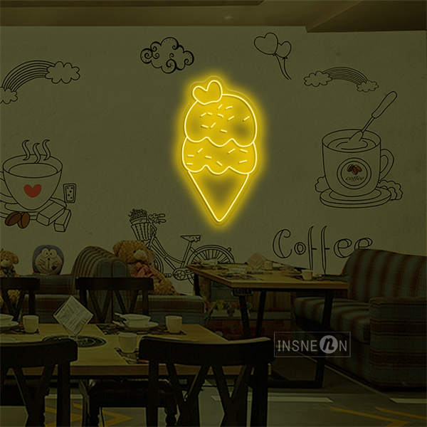 'Ice cream' LED Neon Sign