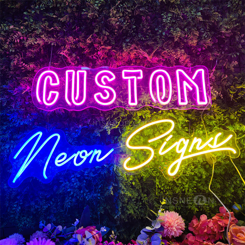 InsNeon Factory Neon Happy Birthday Sign