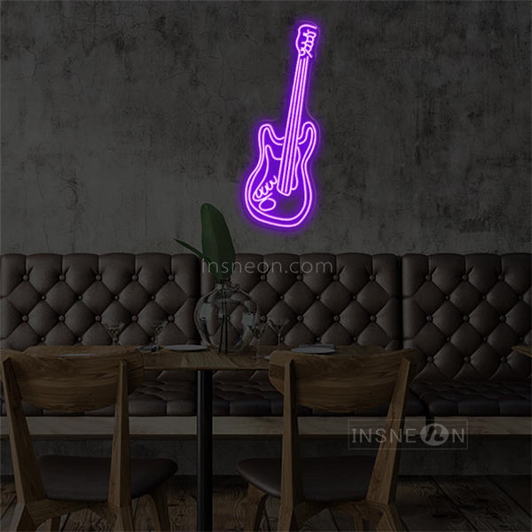 InsNeon Factory Guitar Neon Bar Sign