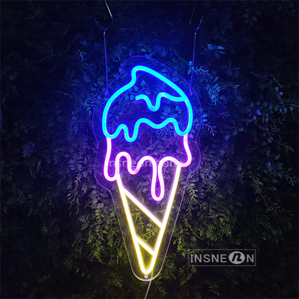 InsNeon Factory Ice Cream Wedding Custom Neon Sign