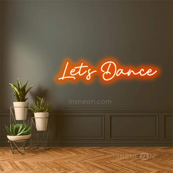 InsNeon Factory Let‘s Dance Neon Sign