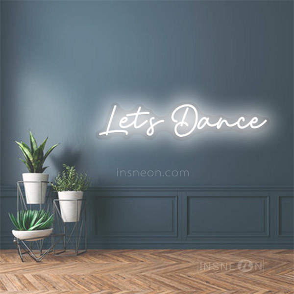 InsNeon Factory Let‘s Dance Neon Sign